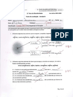 TESTE DE FQ CORPUSCULOS 8º ANO