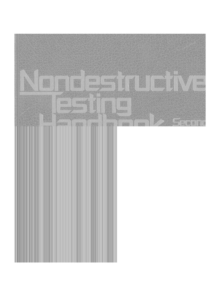 NDT Handbook | PDF