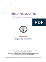 Disc Insulator Technical Specification