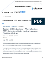 Section 80D - Clear Tax