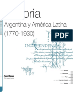 Historia Argentina y América Latina ( )