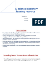 Physical Science Laboratory As A Learning Resource