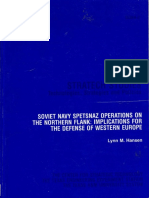 Soviet Navy Spetsnaz Operations On The Northern Flank: Implications For The Defence of Western Europe