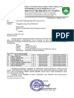 Surat Panggilan Kelas Xi