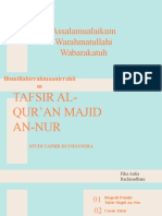 5 - Tafsir Al-Qur'an Majid An-Nur. Metode Dan Corak Serta Karakteristik Tafsirnya