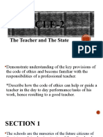 Article 2 The Teacher and The State