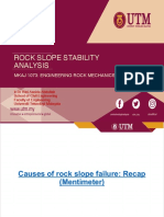 CHP 4 - Rock Slope Stability Analysis