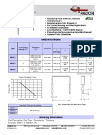 MSR Series: Specifications