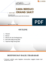 Cara Berwudhu Bagi Pasien Sakit