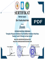 Sertifikat Erni Yunita Amd - Keb