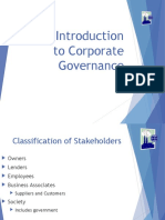 Corporate Governance Introduction 1