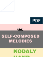 Self Composed Melodies