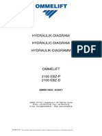 Hydraulik-Diagram - Hydraulic-Diagram - Hydraulik-Diagramm Ommelift 2100 Ebz-P 2100 Ebz-D