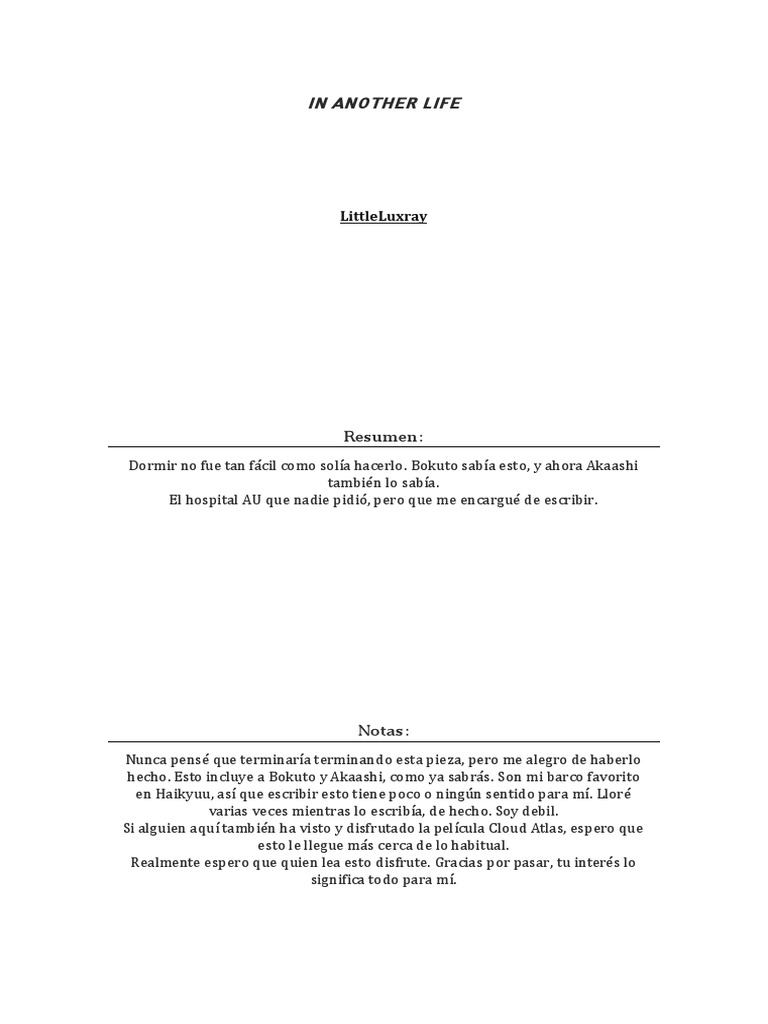 In another life ff bokuaka pdf la risa