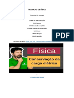 Trabalho de Física (3º Bimestre)