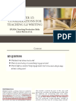Chapter 15 Consideration L2 Writing