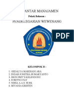 Pendelegasian Wewenang