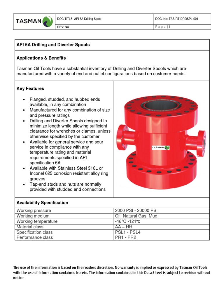 Drilling Spool | PDF