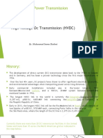 High Voltage DC Transmission HVDC