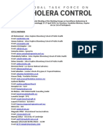 Joint Meeting Participants List