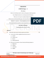 ICSE Class 10 Chemistry Question Paper 2019