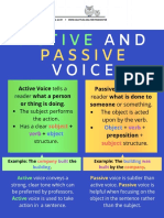 Active Passive Voice Worksheet (2 Pages)