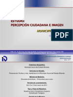 Estudio: Percepción Ciudadana E Imagen: Municipio Sucre
