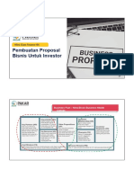 Pembuatan Proposal Bisnis Untuk Investor: Mini Class Finance 04