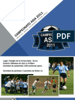 Campeonato ASIA 2011