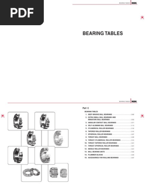 5050 Bearing | PDF | Bearing (Mechanical) | Radius