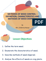 Week 4 Lesson Note On Methods of Weed Control 2nd Term 2022-2023