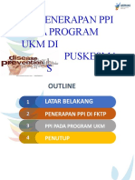 Penerapan Ppi Di Ukm Puskesmas