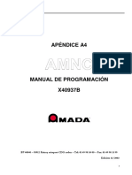 AMADA Manual Programacion X40937B