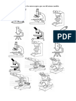 Pinta Del Mismo Color Los Microscopios Que Son Del Mismo Modelo