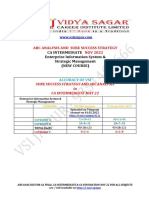 VIDYA SAGAR Analysis-EIS & SM For Nov 2022