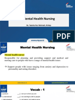 Mental Health Nursing