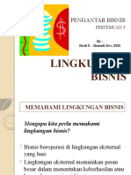 P 5 Lingkungan Bisnis