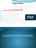 3. Circulation Pulmonaire