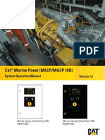 Cat Marine Panel (MECP/MGCP IIIB) : System Operation Manual