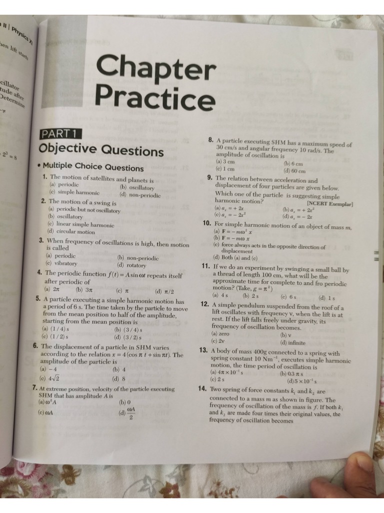 Oscillation Test of Physics PDF