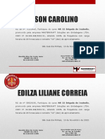 Certificado BRIGADA 1