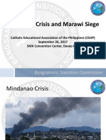 Mindanao Crisis and Marawi Siege: Bangsamoro Transition Commission