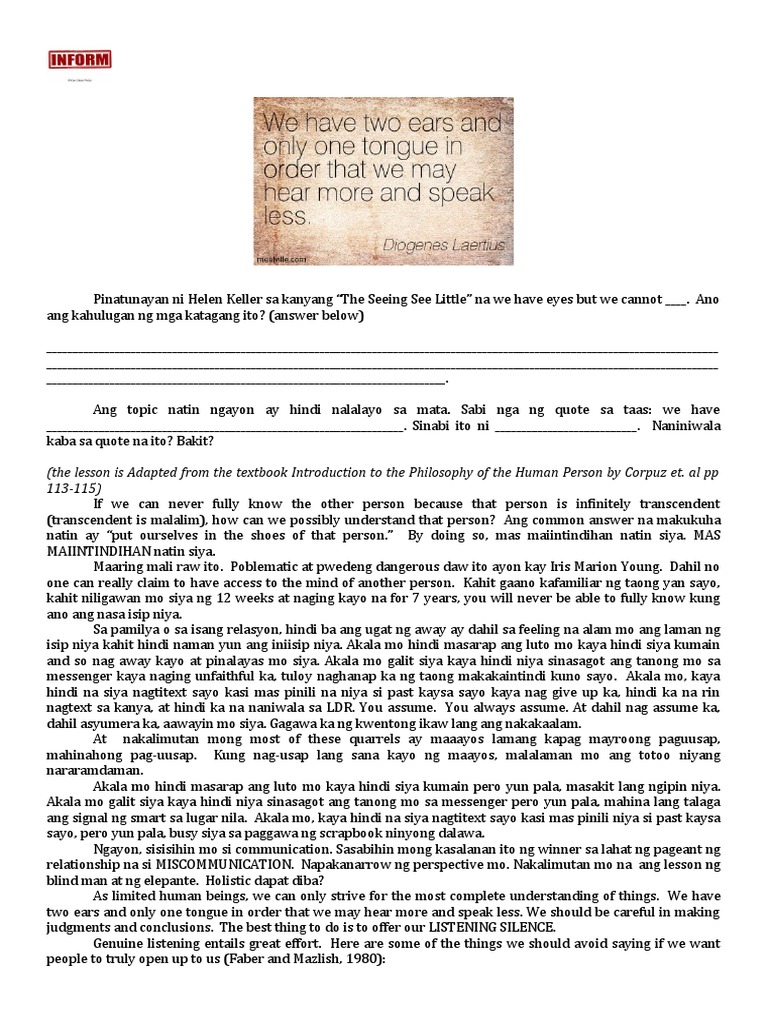 Abm Worksheet | PDF