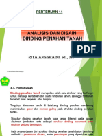 Pertemuan 14 - Dinding Penahan Tanah