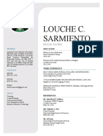 Louche Sarmiento English Teacher Profile