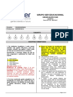 Gabarito de biossegurança com questões comentadas