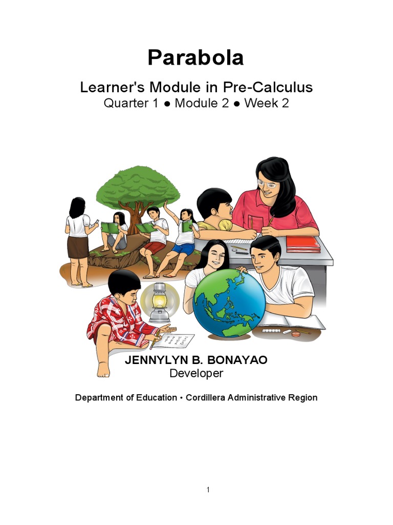 Understanding Parabolas in Pre-Calculus | PDF | Geometry | Analytic ...
