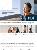 Microsoft Updated Learning Partner Program Overview