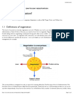 What is Negotiation_