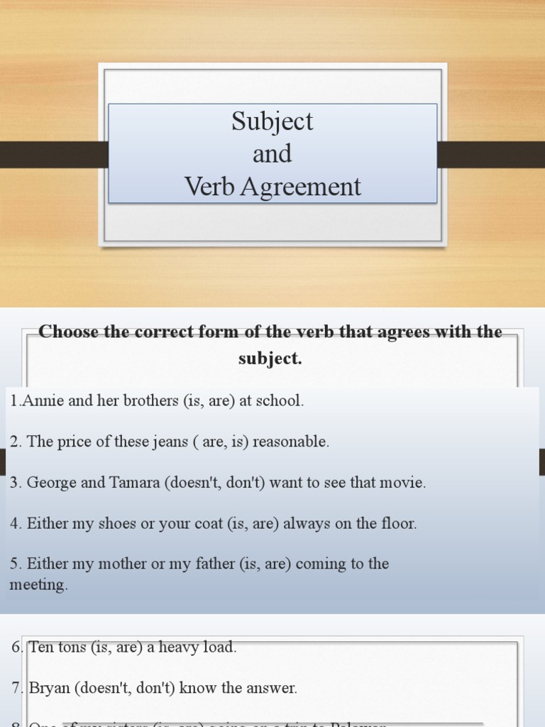 Verbs intelligence overview
